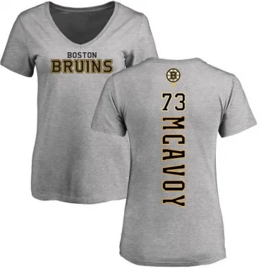 Ash Women's Charlie McAvoy Boston Bruins Backer T-Shirt -